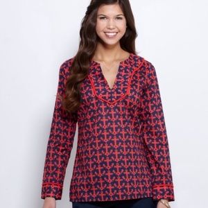 Vineyard Vines Lightweight Cotton Anchor Tunic
